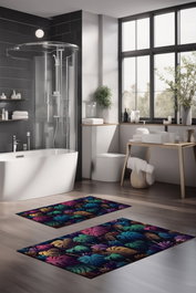 Mijölnir Juego de alfombrillas de baño CT-5334 Multicolor